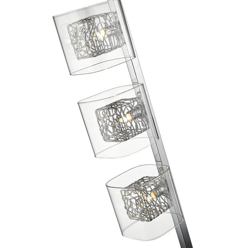 Floor Lamp Luminaire In Chrome LL00114